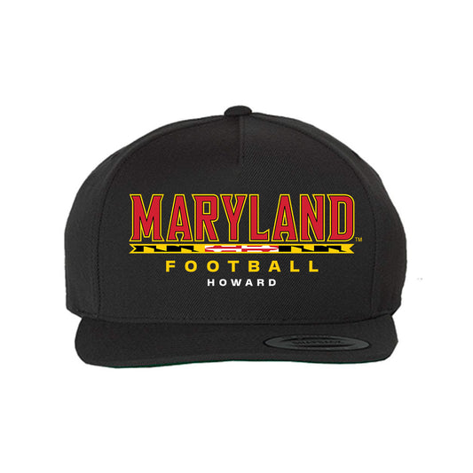 Maryland - NCAA Football : Iverson Howard - Snapback Hat-0