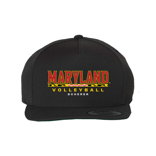 Maryland - NCAA Women's Volleyball : Katie Scherer - Snapback Hat