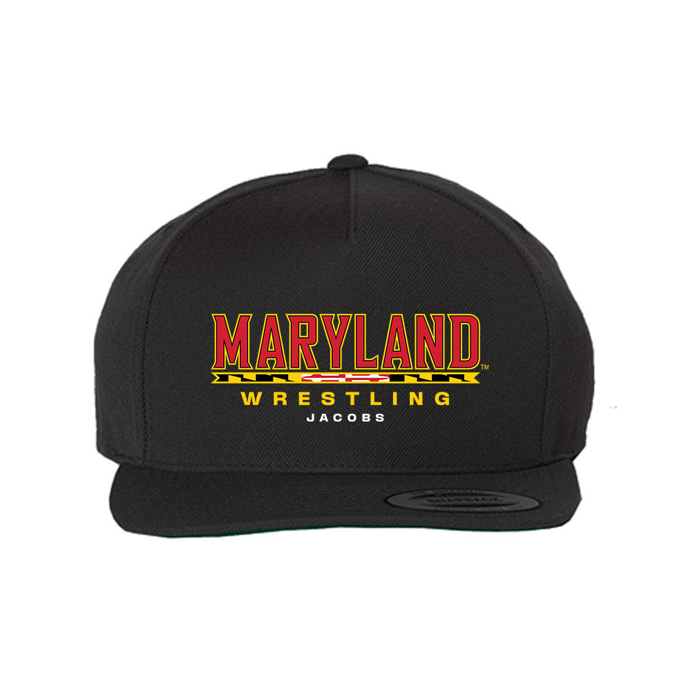 Maryland - NCAA Wrestling : Luke Jacobs - Snapback Hat
