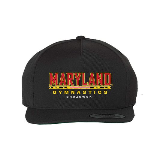 Maryland - NCAA Women's Gymnastics : Tasha Brozowski - Snapback Hat