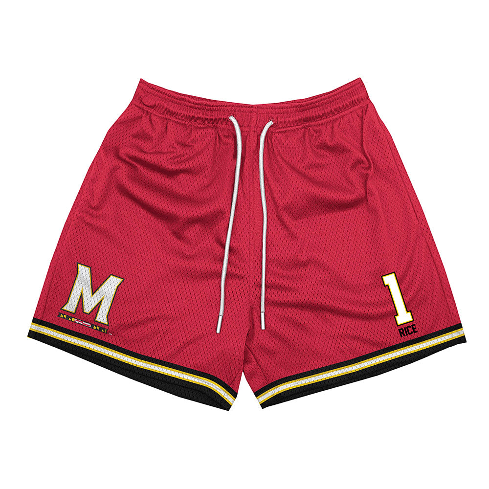 Maryland - NCAA Men's Basketball : Rodney Rice - Shorts-0