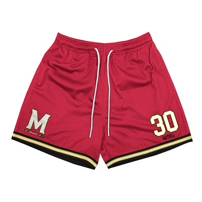 Maryland - NCAA Men's Basketball : Lukas Sotell - Shorts-0