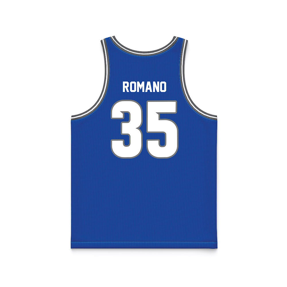 Buffalo - NCAA Men's Basketball : Evan Romano - Basketball Jersey-1
