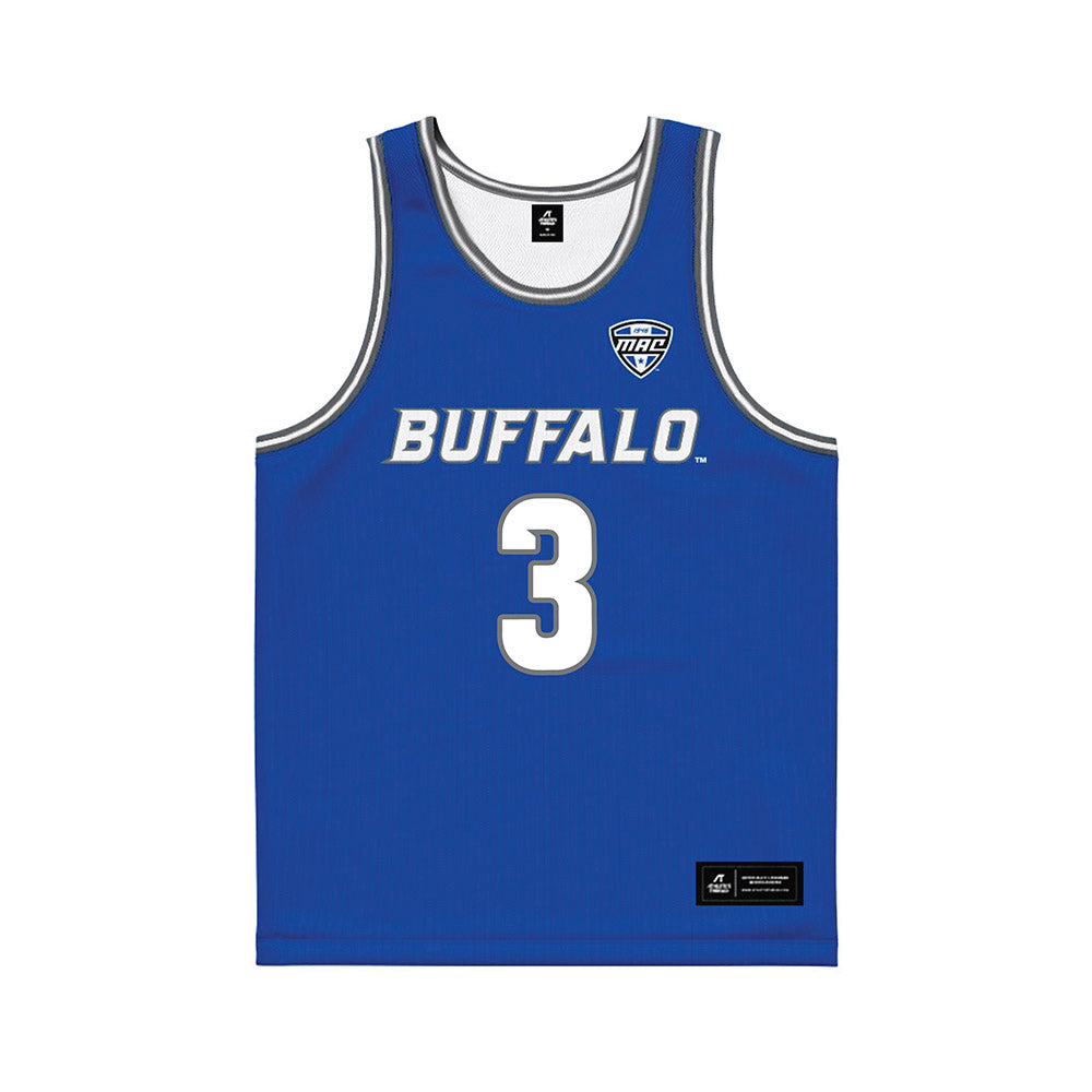 Buffalo - NCAA Men's Basketball : Mikhail Pocknett - Basketball Jersey-0