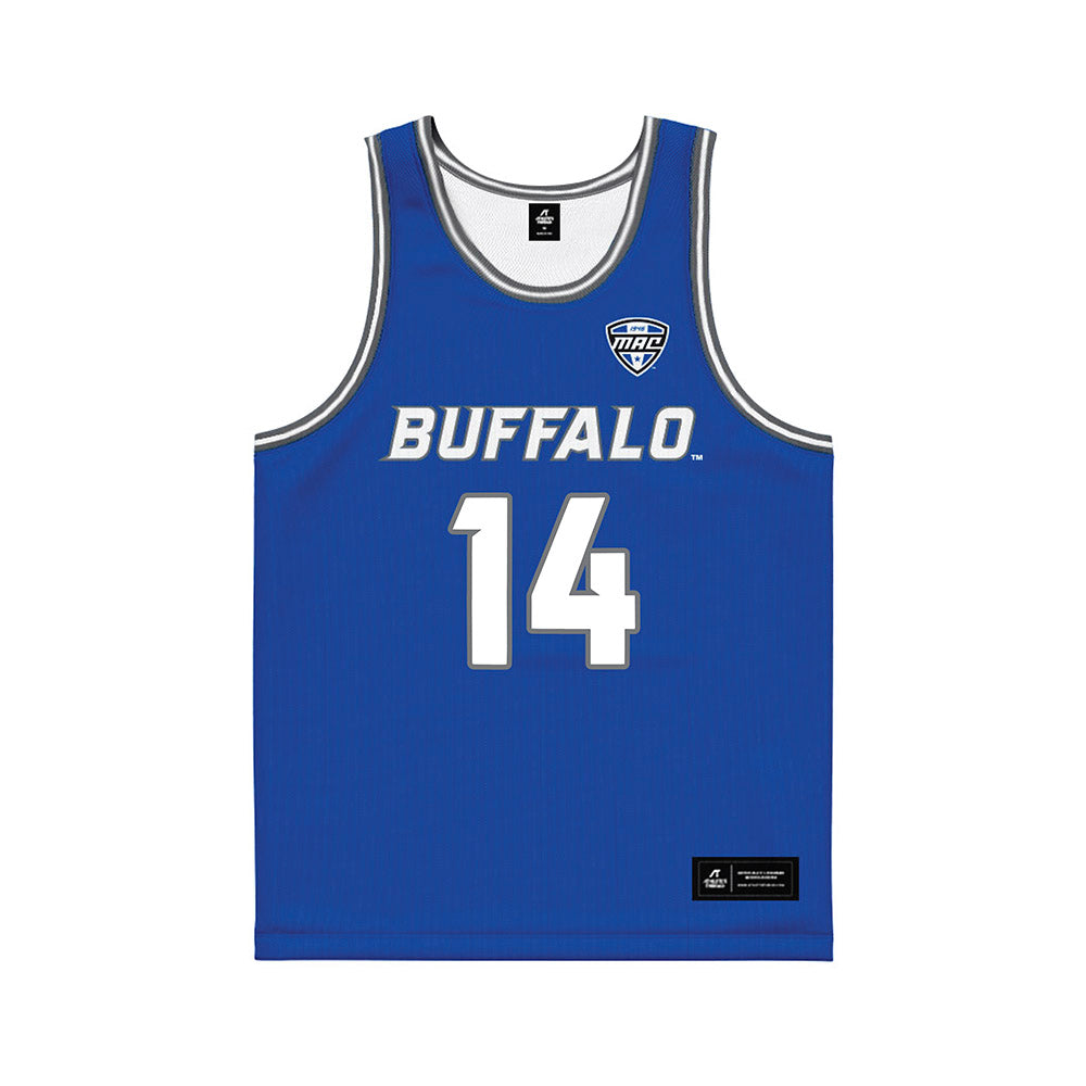 Buffalo - NCAA Men's Basketball : Angelo Brizzi - Basketball Jersey-0