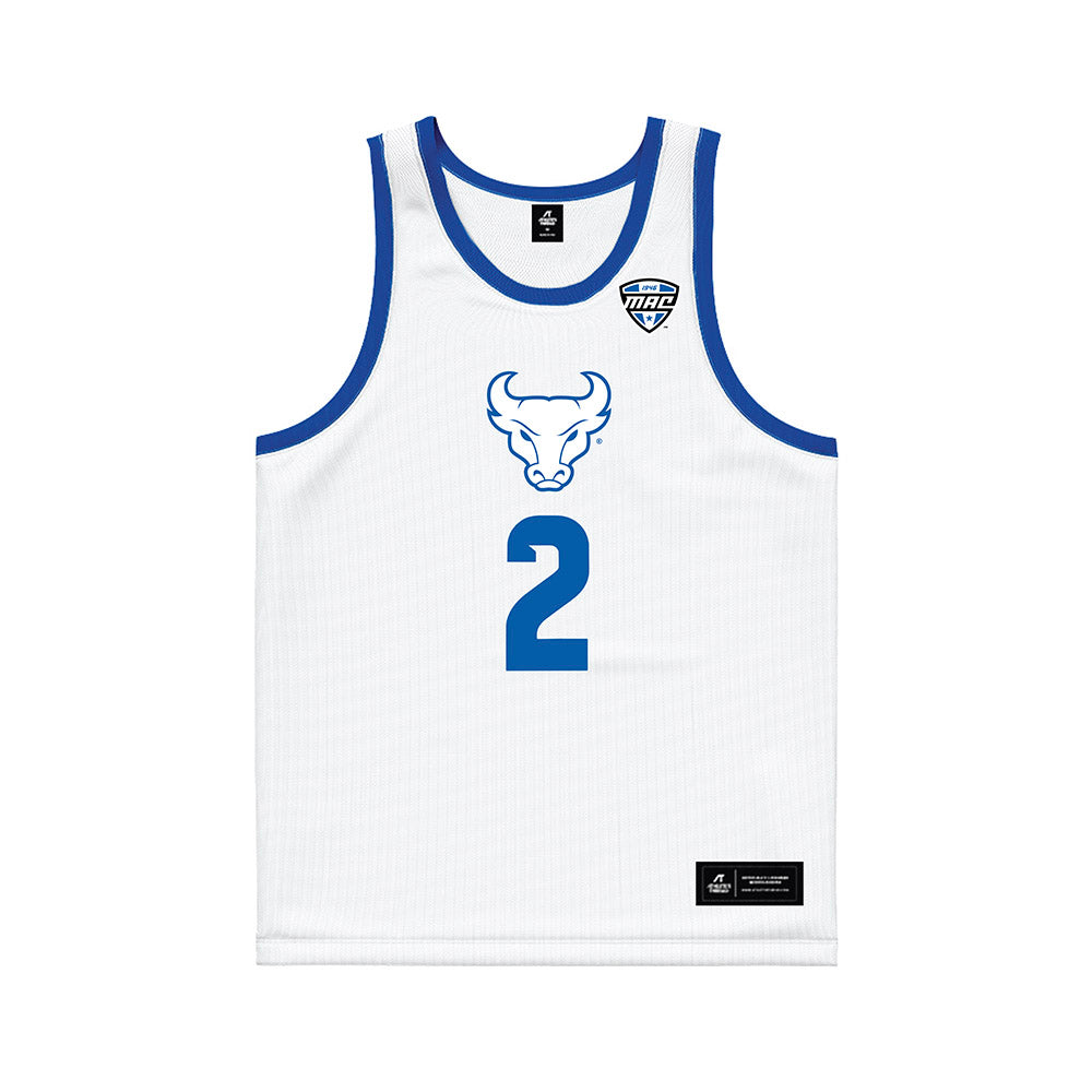 Buffalo - NCAA Men's Basketball : Ryan Sabol - White Basketball Jersey