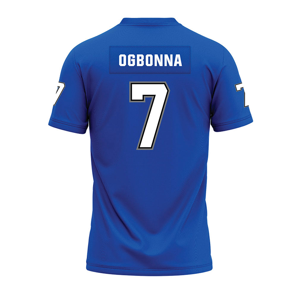 Buffalo - NCAA Football : Cj Ogbonna - Blue Premium Football Jersey-1