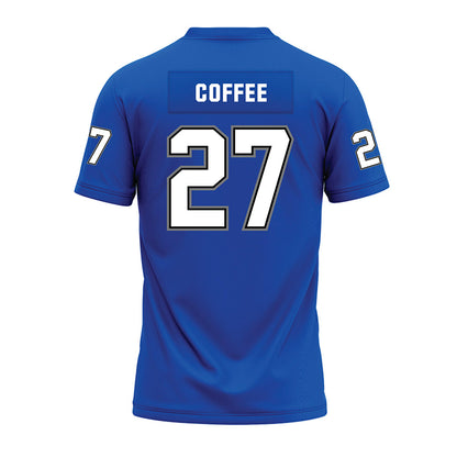 Buffalo - NCAA Football : Davion Coffee - Blue Premium Football Jersey-1