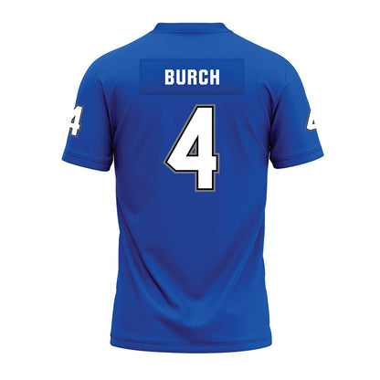 Buffalo - NCAA Football : Messiah Burch - Blue Premium Football Jersey-1