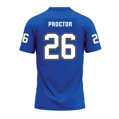 Buffalo - NCAA Football : Amir Proctor - Blue Premium Football Jersey