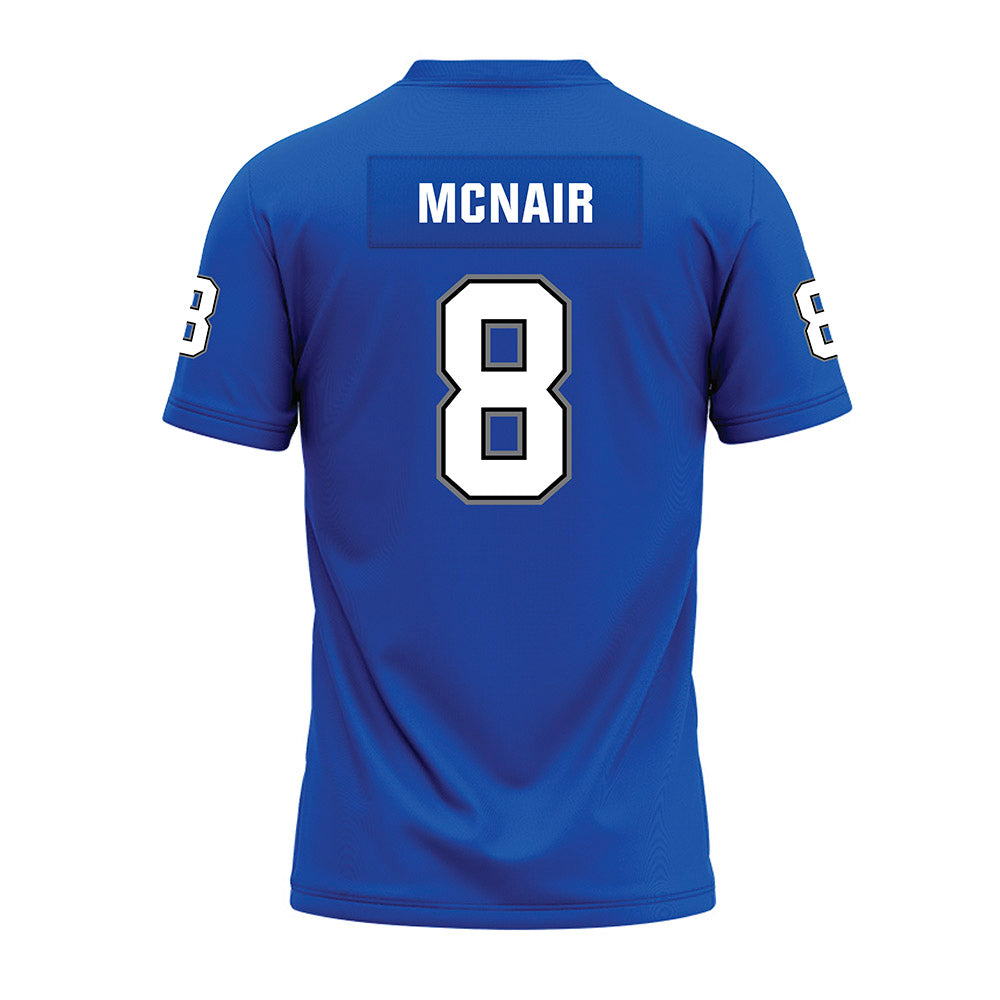 Buffalo - NCAA Football : Jalen McNair - Blue Premium Football Jersey