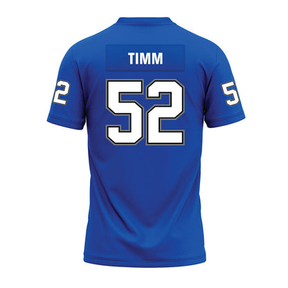 Buffalo - NCAA Football : Jake Timm - Blue Premium Football Jersey-1