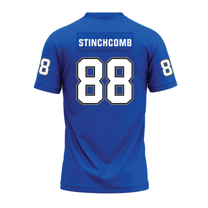 Buffalo - NCAA Football : Rex Stinchcomb - Blue Premium Football Jersey-1