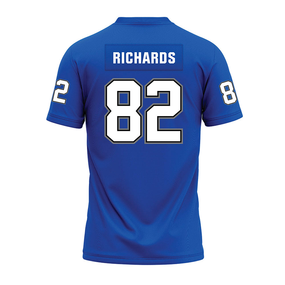 Buffalo - NCAA Football : Terrell Richards - Blue Premium Football Jersey