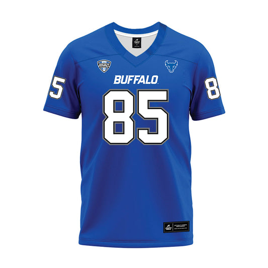 Buffalo - NCAA Football : Andrew Schnackenberg - Blue Premium Football Jersey