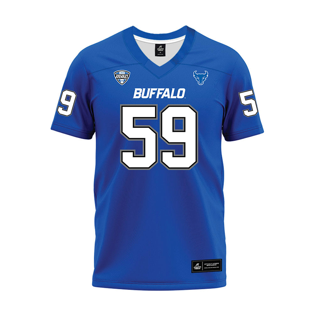 Buffalo - NCAA Football : Gabriel Arena - Blue Premium Football Jersey