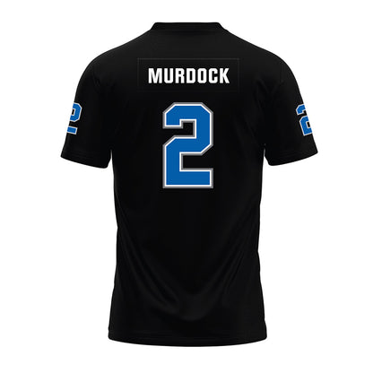 Buffalo - NCAA Football : Red Murdock - Black Premium Football Jersey