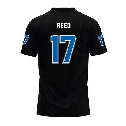 Buffalo - NCAA Football : Nicholas Reed - Black Premium Football Jersey-1