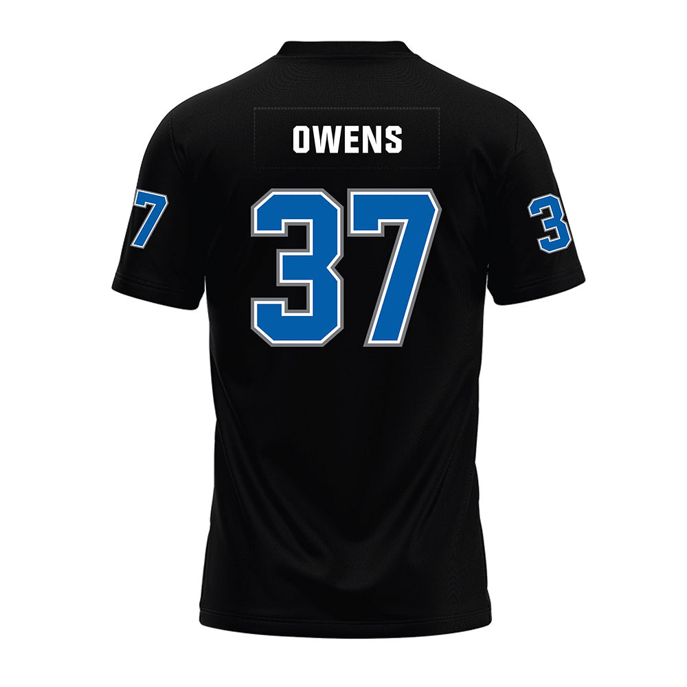 Buffalo - NCAA Football : Jordan Owens - Black Premium Football Jersey