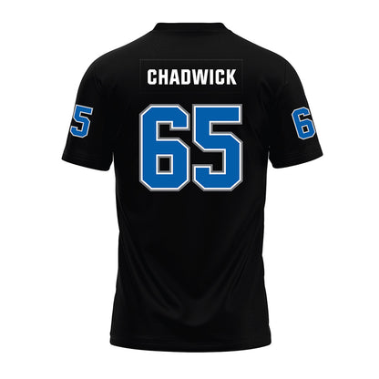 Buffalo - NCAA Football : Chayce Chadwick - Black Premium Football Jersey