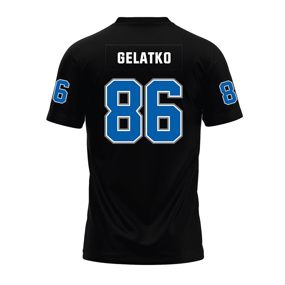 Buffalo - NCAA Football : Michael Gelatko - Black Premium Football Jersey-1