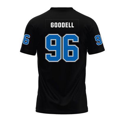 Buffalo - NCAA Football : Charlton Goodell - Black Premium Football Jersey