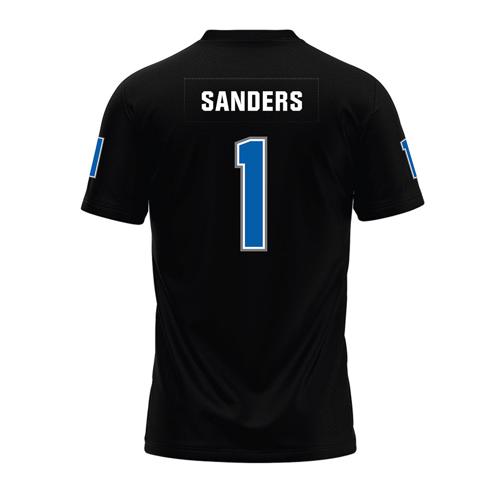 Buffalo - NCAA Football : Qua Sanders - Black Premium Football Jersey