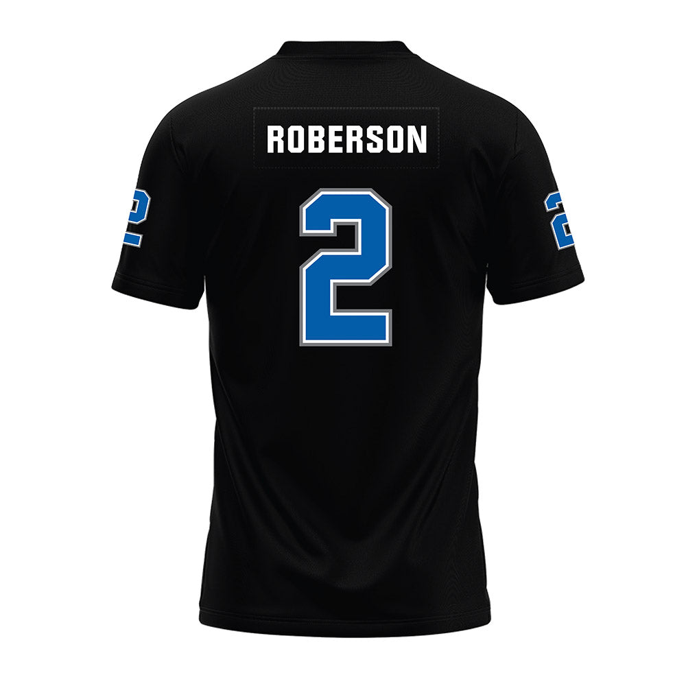 Buffalo - NCAA Football : Taquan Roberson - Black Premium Football Jersey-1
