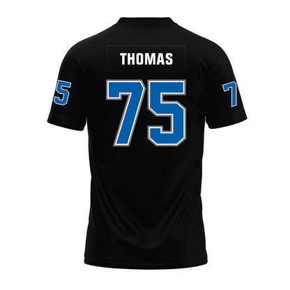 Buffalo - NCAA Football : Ahmaan Thomas - Black Premium Football Jersey