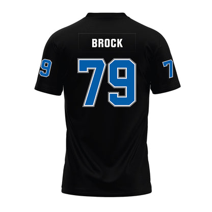 Buffalo - NCAA Football : Trevor Brock - Black Premium Football Jersey
