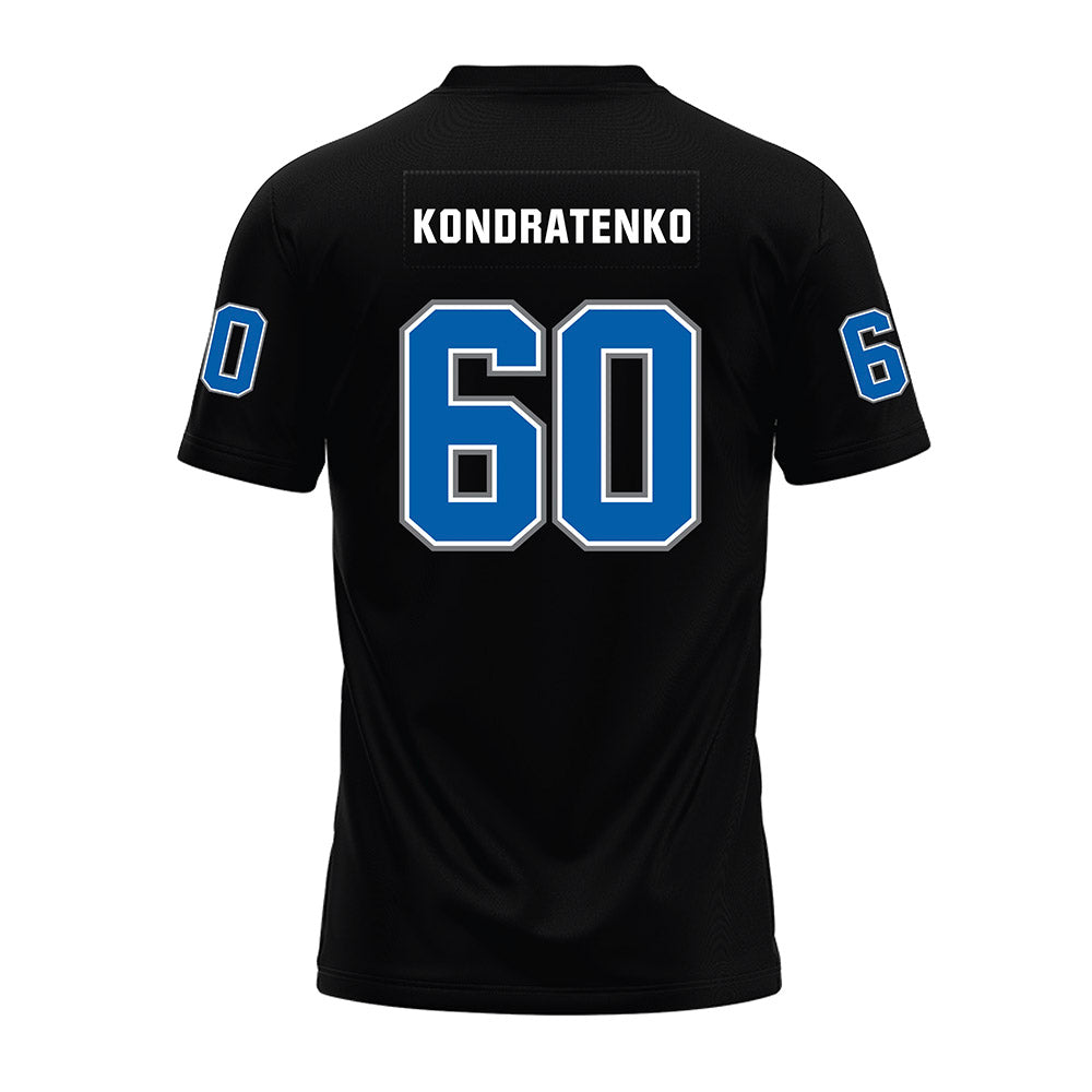 Buffalo - NCAA Football : Valerii Kondratenko - Black Premium Football Jersey