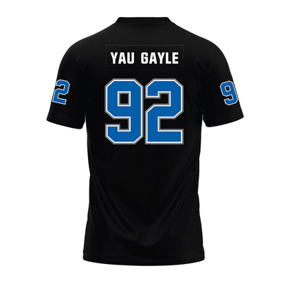 Buffalo - NCAA Football : Luke Yau Gayle - Black Premium Football Jersey