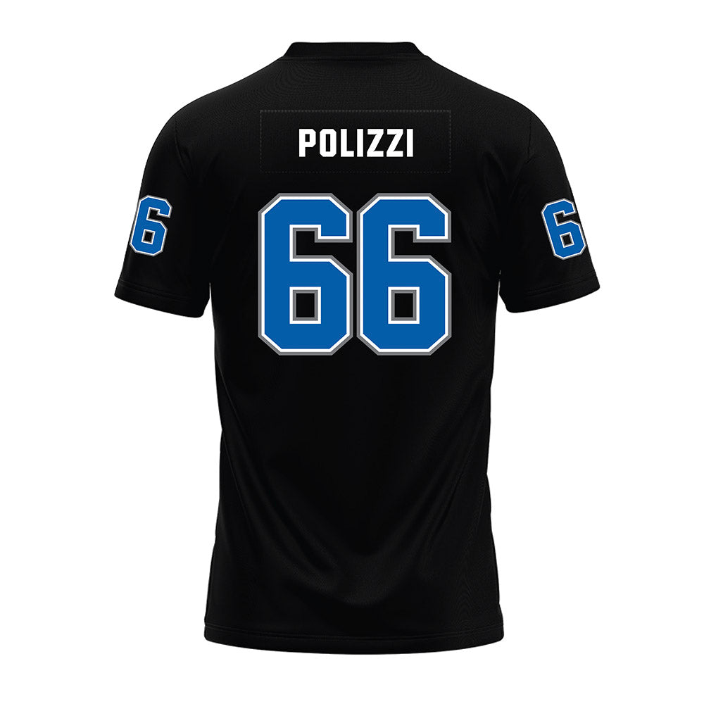 Buffalo - NCAA Football : Dominic Polizzi - Black Premium Football Jersey