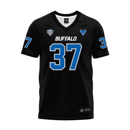 Buffalo - NCAA Football : Jordan Owens - Black Premium Football Jersey