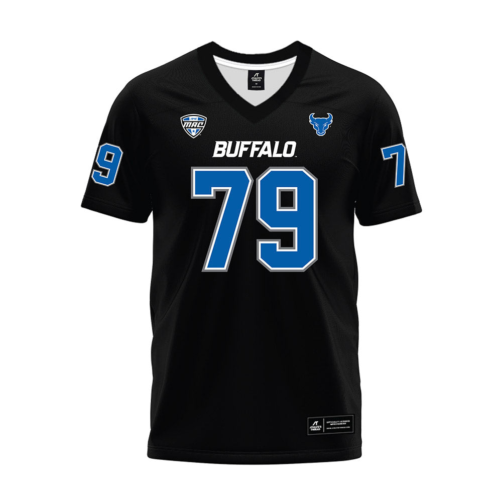Buffalo - NCAA Football : Cameron Davis - Black Premium Football Jersey-0