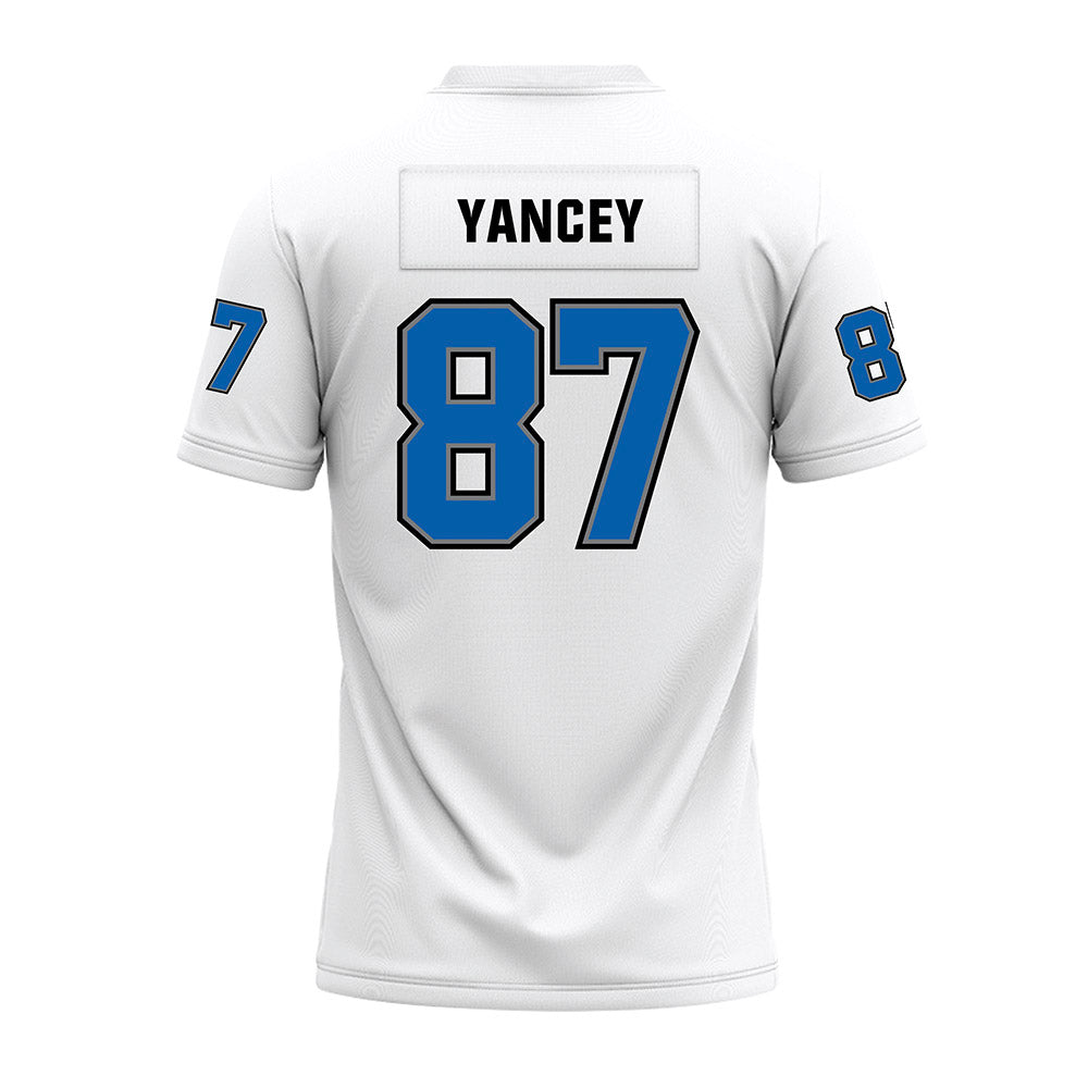 Buffalo - NCAA Football : Speedy Yancey - White Premium Football Jersey