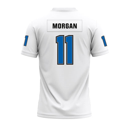 Buffalo - NCAA Football : Devin Morgan - White Premium Football Jersey-1