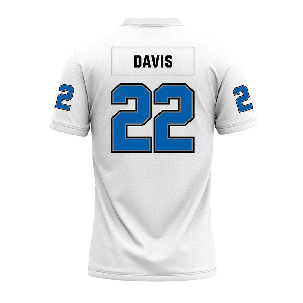 Buffalo - NCAA Football : Ronnell Davis - White Premium Football Jersey