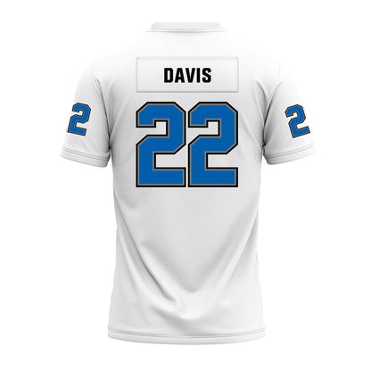 Buffalo - NCAA Football : Ronnell Davis - White Premium Football Jersey