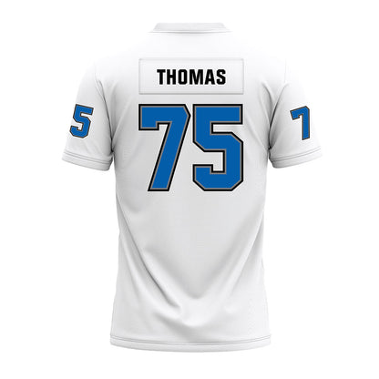 Buffalo - NCAA Football : Ahmaan Thomas - White Premium Football Jersey