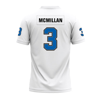 Buffalo - NCAA Football : Nik McMillan - White Premium Football Jersey