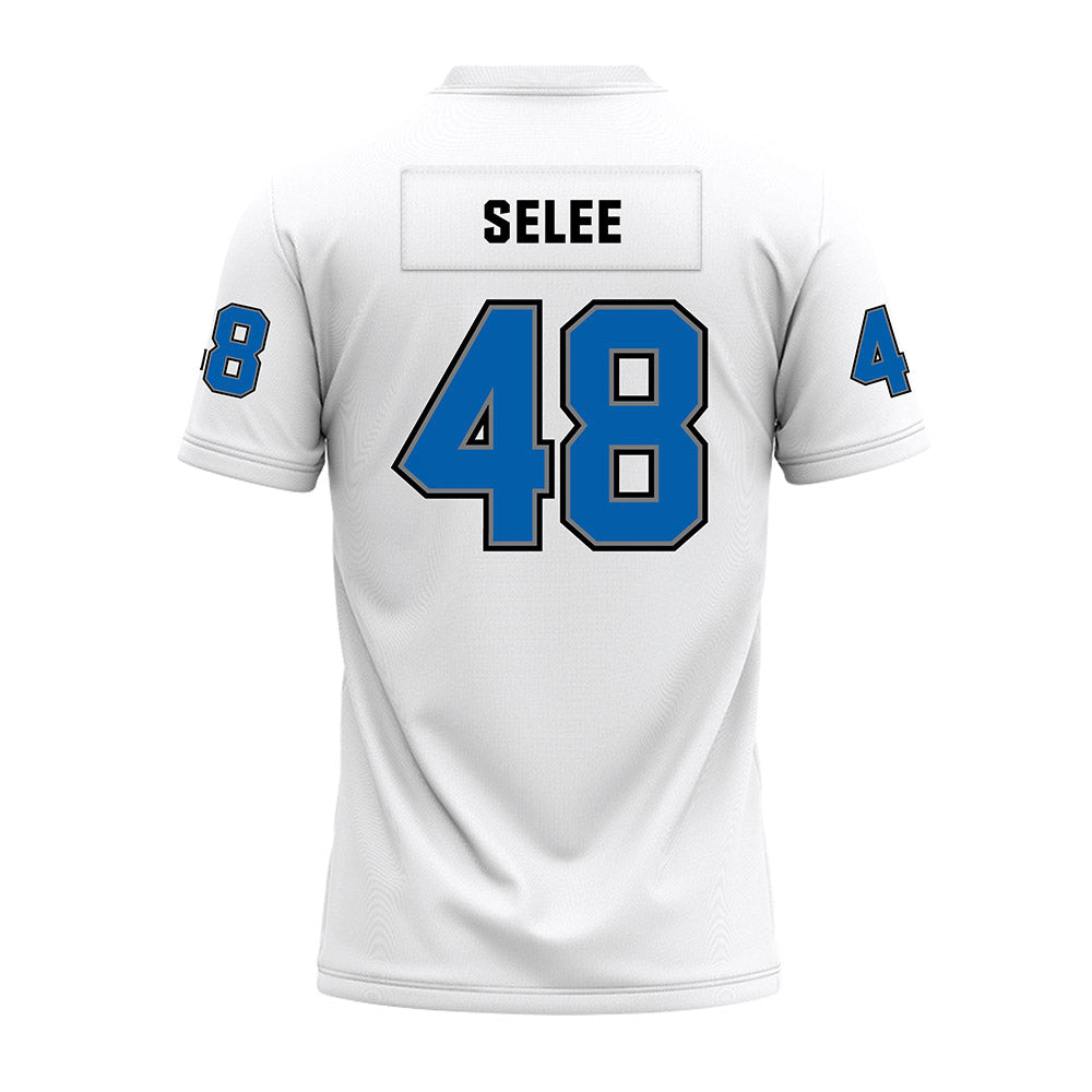 Buffalo - NCAA Football : Carson Selee - White Premium Football Jersey