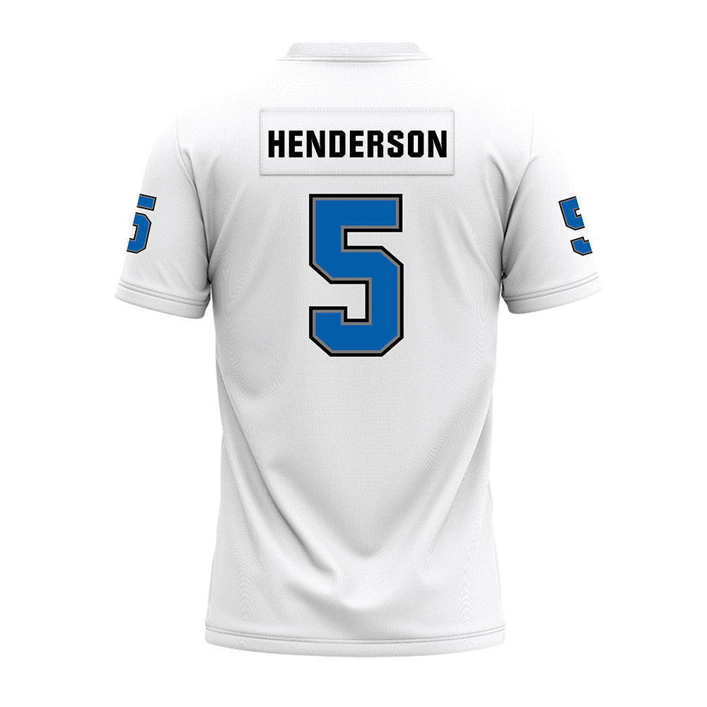 Buffalo - NCAA Football : aljay henderson - White Premium Football Jersey