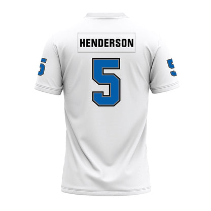 Buffalo - NCAA Football : aljay henderson - White Premium Football Jersey