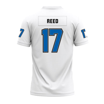 Buffalo - NCAA Football : Nicholas Reed - White Premium Football Jersey-1
