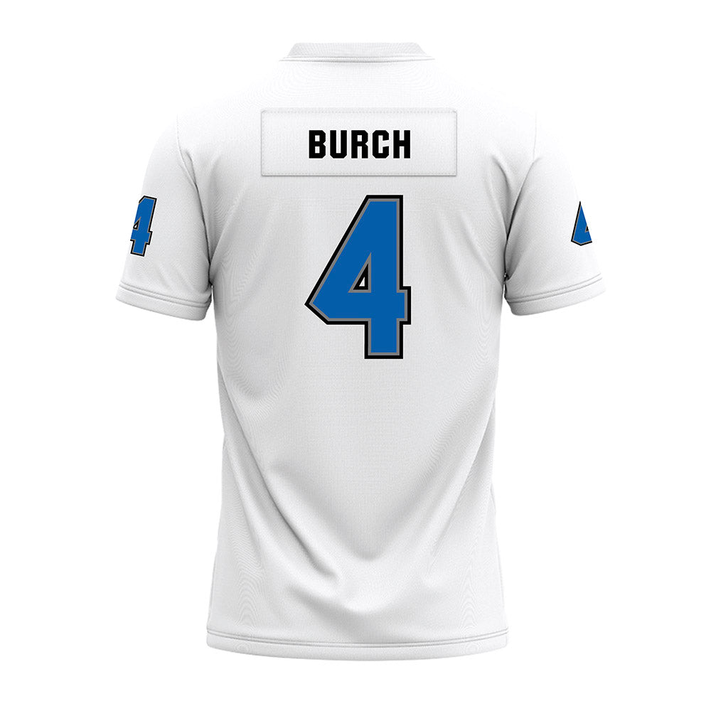 Buffalo - NCAA Football : Messiah Burch - White Premium Football Jersey-1