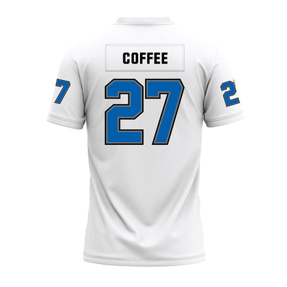 Buffalo - NCAA Football : Davion Coffee - White Premium Football Jersey-1