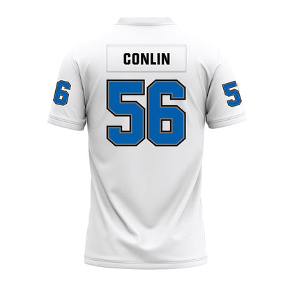 Buffalo - NCAA Football : Matthew Conlin - White Premium Football Jersey