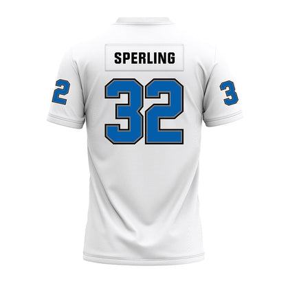 Buffalo - NCAA Football : Lamar Sperling - White Premium Football Jersey