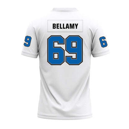 Buffalo - NCAA Football : Jackson Bellamy - White Premium Football Jersey